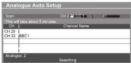 PANASONIC Viera TX-P50VT50J - [Analogue Auto Setup] - 1