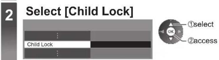 PANASONIC Viera TX-P50VT50J - Child Lock - 2