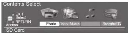 PANASONIC Viera TX-P50VT50J - Select the content - 1