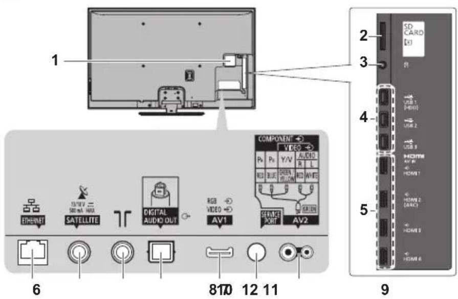 PANASONIC Viera TX-P50VT50J - Basic Connection - 1