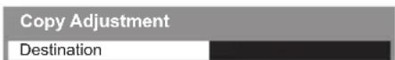 PANASONIC Viera TX-P50VT50J - Select the destination to copy to - 1