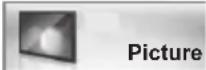 PANASONIC Viera TX-P50VT50J - Display the menu and select [Picture] - 3