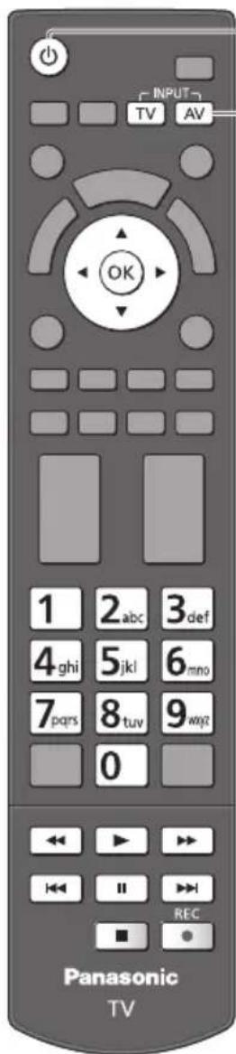 PANASONIC Viera TX-P50VT50J - Watching External Inputs - 1