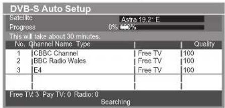 PANASONIC Viera TX-P50VT50J - [DVB-S Auto Setup] - 1