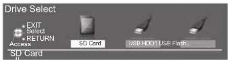 PANASONIC Viera TX-P50VT50J - Select the device to access - 1