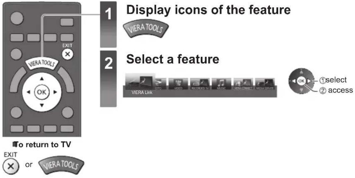PANASONIC Viera TX-P50VT50J - How to Use VIERA TOOLS - 1