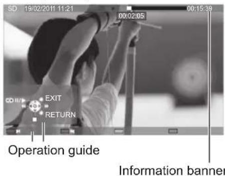 PANASONIC Viera TX-P50VT50J - ■ How to operate in the playback - 1