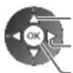 PANASONIC Viera TX-P50VT50J - Adjust the detailed picture settings [Colour Gamut], [Advanced Settings] - 1