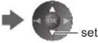 PANASONIC Viera TX-P50VT50J - Set the channel, date and time (repeat the operations as below) - 2