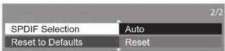 PANASONIC Viera TX-P50VT50J - Audio output Settings - 5