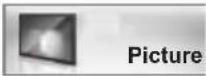 PANASONIC Viera TX-P50VT50J - Display the menu and select [Picture] - 3