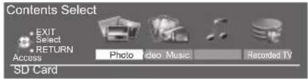 PANASONIC Viera TX-P50VT50J - Select the content - 1