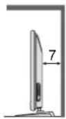 PANASONIC Viera TX-P50C10E - Allow sufficient space around the TV for ■ radiated heat - 2