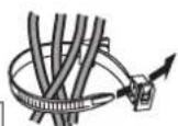 PANASONIC TH-42PWD7ES - - AC cord fixing - 5