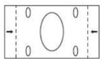 PANASONIC TH-42PWD7ES - H-Size Adjust the horizontal size. - 1