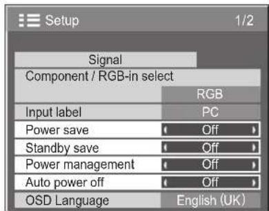 PANASONIC TH-42PWD7ES - Reduces power consumption - 2
