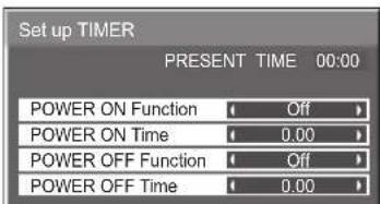PANASONIC TH-42PWD7ES - On-Screen Menu Displays - 30