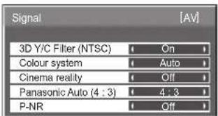 PANASONIC TH-42PWD7ES - On-Screen Menu Displays - 20