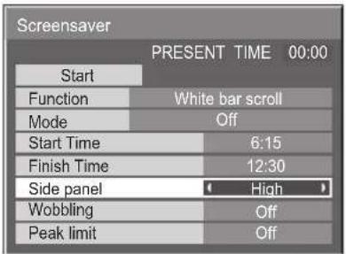 PANASONIC TH-42PWD7ES - Side Panel Adjustment - 4