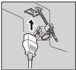 PANASONIC TH-42PWD7ES - Connecting the AC cord plug to the Plasma Display. - 2