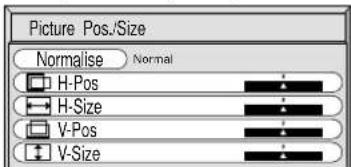PANASONIC TH-42PWD6BX - On-Screen Menu Displays - 13