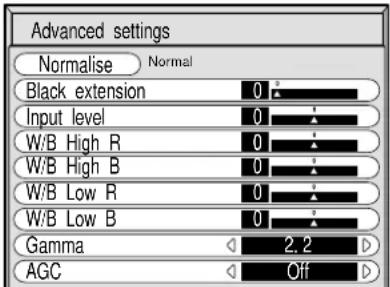 PANASONIC TH-42PWD6BX - Select to adjust each item. - 5
