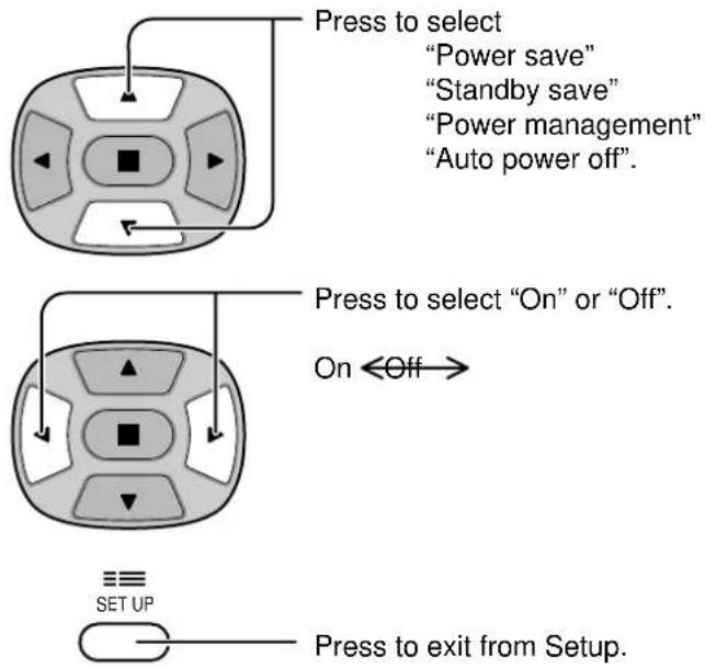 PANASONIC TH-42PWD6BX - Reducing power consumption - 1