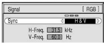 PANASONIC TH-42PWD6BX - On-Screen Menu Displays - 20