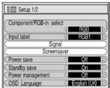 PANASONIC TH-42PWD6BX - On-Screen Menu Displays - 10