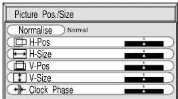 PANASONIC TH-42PWD6BX - On-Screen Menu Displays - 14