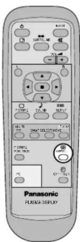 PANASONIC TH-42PWD6BX - ASPECT Controls - 1