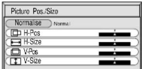 PANASONIC TH-42PWD6BX - Adjusting screen - 3