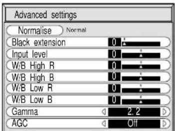 PANASONIC TH-42PWD6BX - On-Screen Menu Displays - 4