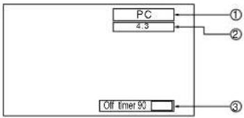 PANASONIC TH-42PWD6BX - Status button - 1