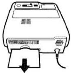 SONY CVP-M1 - If the error message "Please remove jammed paper from rear of unit." appears on the TV screen - 1