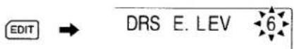 SONY XDP-766EQ - Adjusting the DRS Effect Level - 1