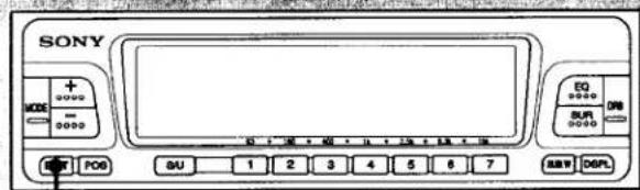 SONY MODE + - = 0000 EQ SUN 0000 0000 EQ SUN 0000 8U 1 2 3 4 5 6 7 RSW DEPL