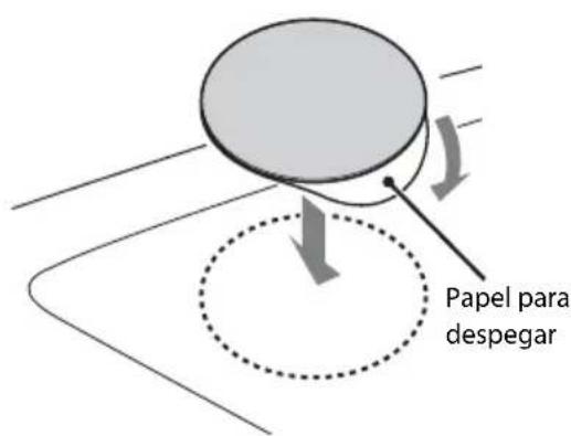 Papel para despegar