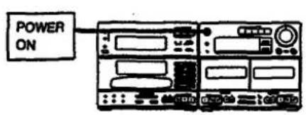 SONY MHC-C70 - Pour réenregistrer la cassette B - 1