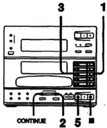 SONY MHC-C70 - Pour arrêter la lecture Appuyer sur ■. - 2