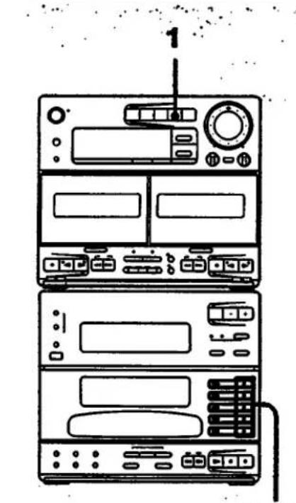 SONY MHC-C70 - Si l'on utilise le système de grave dynamique avec l'égaliseur graphique - 1