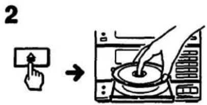 SONY MHC-C70 - Enregistrement d'un disque compact sans programmation - 4