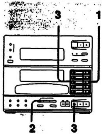 SONY MHC-C70 - Mise en place des disques - 2
