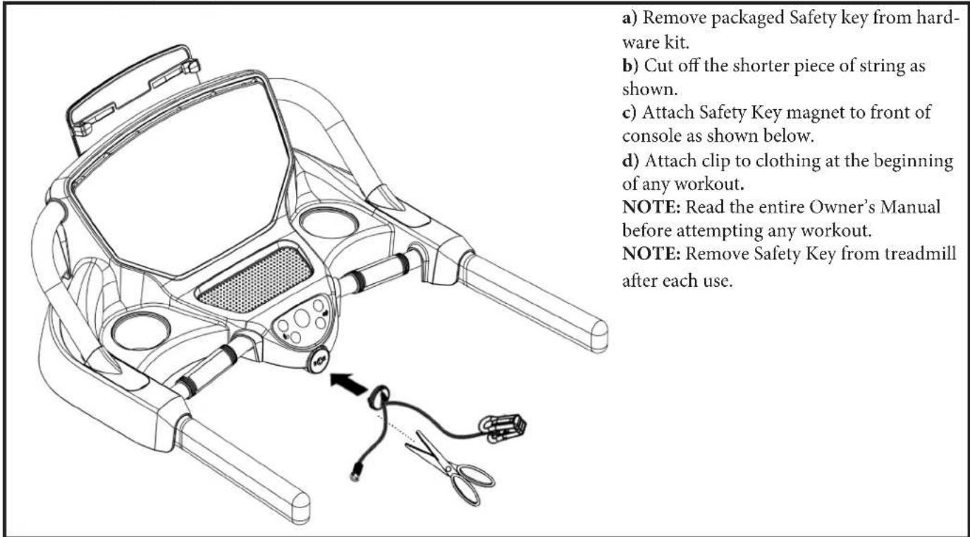 True Performance 800 - STEP 10 Safety Key: - 1