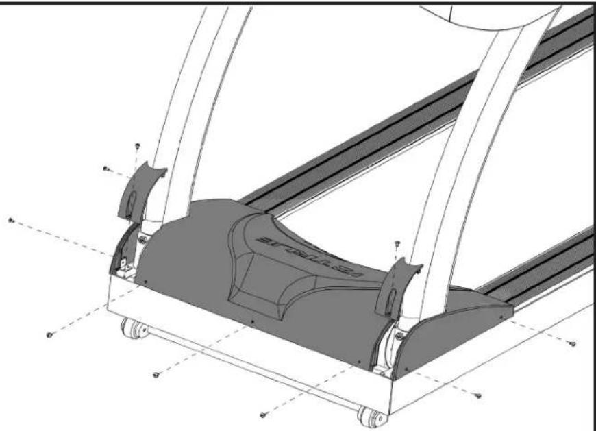 True Performance 800 - STEP 7 Re-Install Motor Cover: - 1