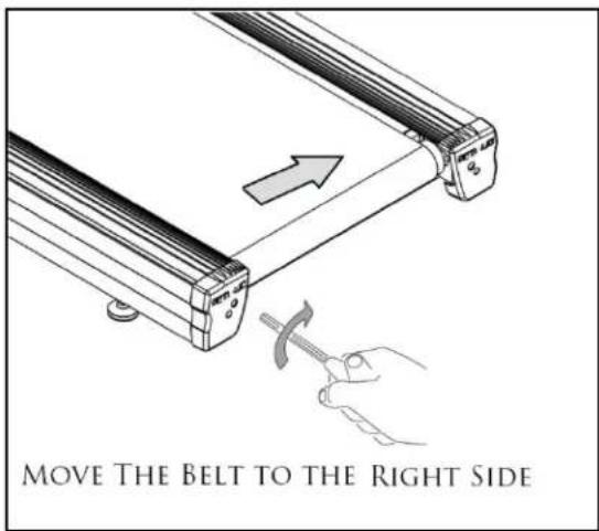 True Excel 900 T - RUNNING BELT ALIGNMENT (CONTINUED): - 1
