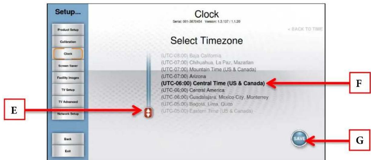 True Excel 900 T - Setting the Clock: - 2