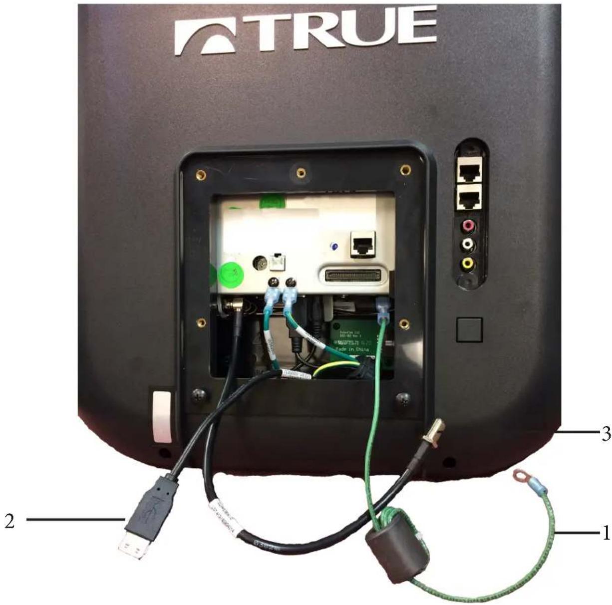 True Excel 900 T - Step 1 (Ground Wire, Coaxial, and Data Cables): - 1