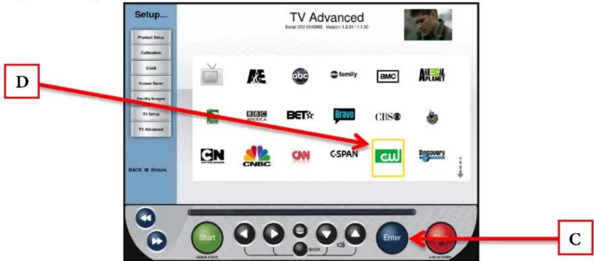 True Excel 900 T - Adding Channel Logos: - 2