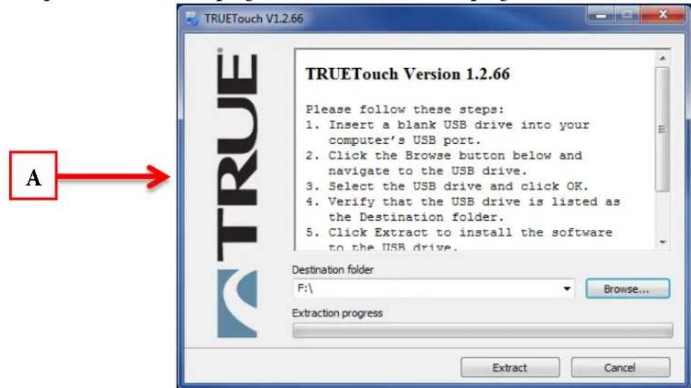 True Excel 900 T - Diagnostics Menu - Software Update: - 1